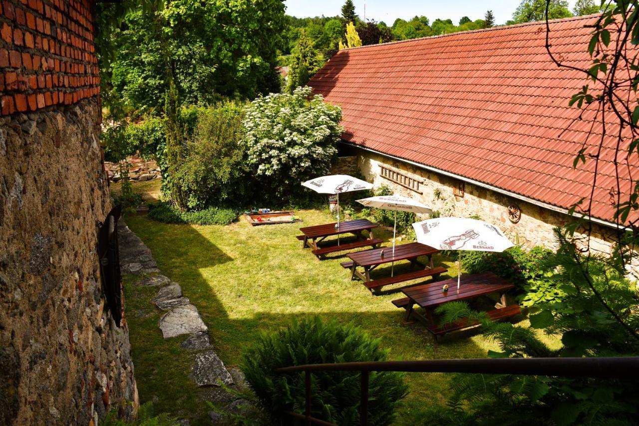 Hostinec A Penzion U Rezku Jistebnice Exterior foto